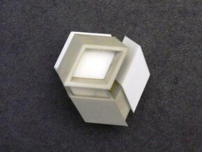 Rhombo Léon in White Processed Versatile Plastic