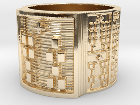 OSHENIWO Ring Size 14 in 14K Yellow Gold