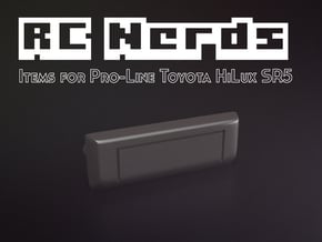 RCN012 Door handles for Pro-Line Toyota SR5  in White Natural Versatile Plastic