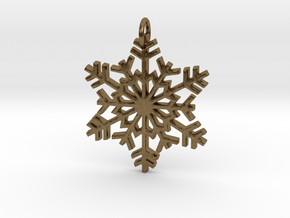Snowflake in Natural Bronze