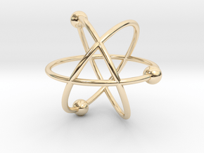 Atom in 14K Yellow Gold