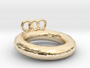 Olympic Ring Size 6 in 14K Yellow Gold