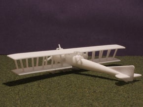 Morane-Saulnier Type T (various scales) in White Natural Versatile Plastic: 1:144