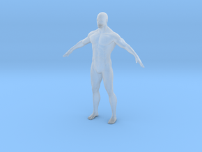 Custom_Size_Male 65mm tall in Smooth Fine Detail Plastic