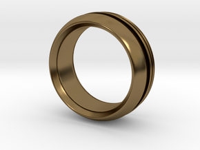 Modern+inset in Polished Bronze: 6 / 51.5