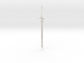 "BotW" Frostblade in White Natural Versatile Plastic: 1:12