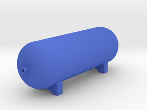 Scale On Board Air Tank 1:10 in Blue Processed Versatile Plastic