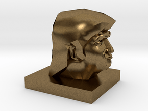 Trump Head in Natural Bronze: 1:10