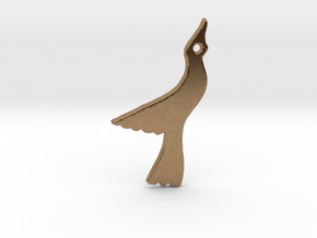 Seagull in Natural Brass