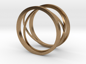 New style ring in Natural Brass: 8 / 56.75
