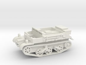 Universal Carrier vehicle (British) 1/87 in White Natural Versatile Plastic