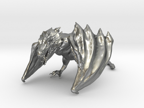 Game Of Thrones Dragon in Natural Silver