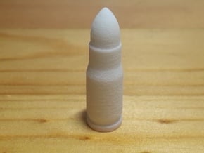 5.45x18mm MPTs in White Natural Versatile Plastic