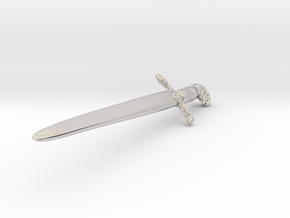 Game of Thrones Sword in Rhodium Plated Brass