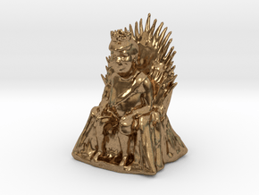 Donald Trump as Game of Thrones Character in Natural Brass: Small