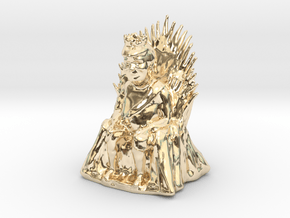 Donald Trump as Game of Thrones Character in 14k Gold Plated Brass: Small