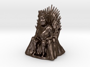 Donald Trump as Game of Thrones Character in Polished Bronze Steel: Small