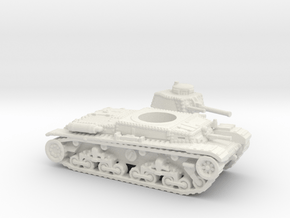 Panzer 35(t) (Czechoslovakia) 1/144 in White Natural Versatile Plastic