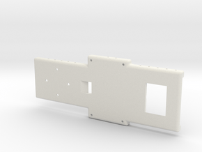 Overall Baseplate BIGSS (1) in White Natural Versatile Plastic