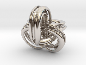 Parallel Universe - Helen in Rhodium Plated Brass