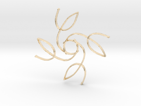 Laurel in 14k Gold Plated Brass