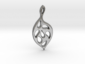 Autumn Leaf in Natural Silver