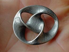 All is one  ( pendant ) in Polished Bronzed Silver Steel