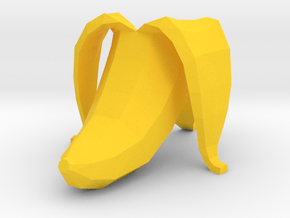 Banana Stand in Yellow Processed Versatile Plastic
