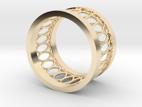 Bague in 14k Gold Plated Brass: 8.5 / 58