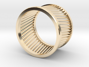 Bague 2 in 14k Gold Plated Brass: 9 / 59