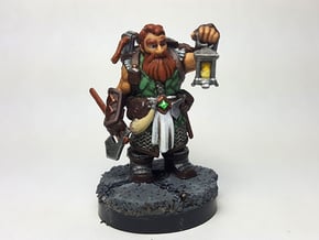 Dwarf Ranger in Smooth Fine Detail Plastic