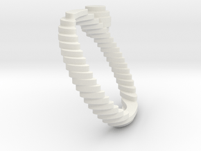 archetype - pearl ring in White Natural Versatile Plastic: 5 / 49
