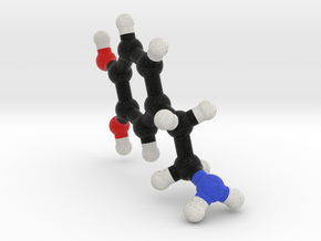 Dopamine Molecule. in Full Color Sandstone: 1:10