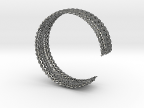 Bracelet Deco small in Polished Silver