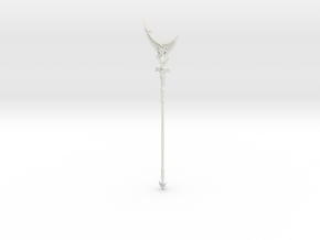 "BotW" Silverscale Spear in White Natural Versatile Plastic: 1:12