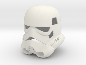 Stormtrooper Helmet in White Natural Versatile Plastic