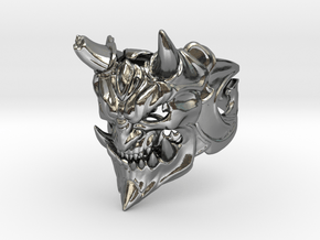 Demon ring in Polished Silver: 2.25 / 42.125