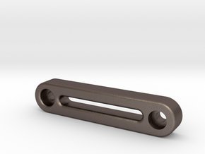 RC Fairlead in Polished Bronzed Silver Steel