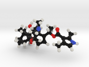 Batrachotoxin Molecule Model 3D in Full Color Sandstone: 1:10