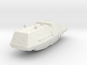 Shuttle (Battlestar Galactica TOS), 1/270 in White Natural Versatile Plastic