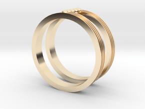 Fashion ring in 14K Yellow Gold: 8.25 / 57.125