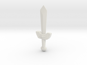 16 inch Kokiri Sword in White Natural Versatile Plastic
