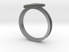 Fashion ring in Natural Silver: 9.5 / 60.25