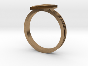 Fashion ring in Natural Brass: 9.5 / 60.25