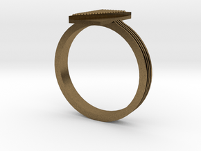 Fashion ring in Natural Bronze: 9.5 / 60.25