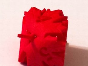 Leaf D6 in Red Processed Versatile Plastic