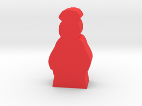 Game Piece, Ancient China Lady in Red Processed Versatile Plastic
