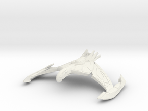 Valmaxin V12  B WarBird   BattleCruiser in White Natural Versatile Plastic