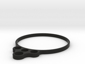 Wire Routing Sleeve - 4 Wire Setup 4wd in Black Natural Versatile Plastic