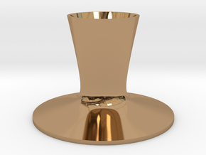 BLEND Bougeoir in Polished Brass